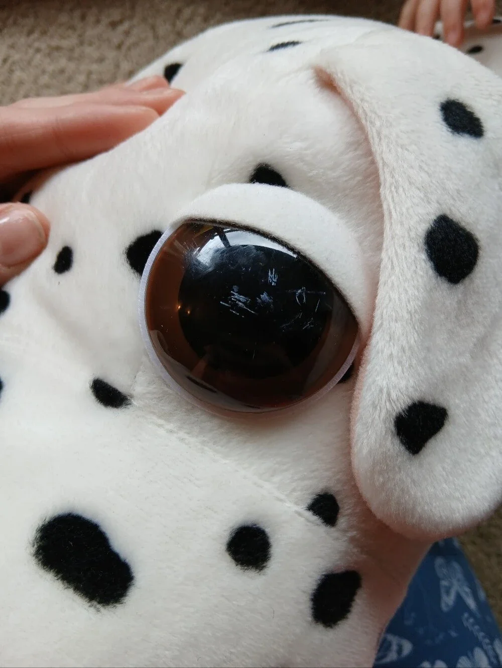 RARE Vintage THE DOG Artist Collection Dalmatian Plush Toy Y2K